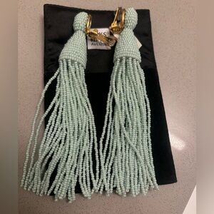 BNWT Oscar de la Renta tassel earrings - large